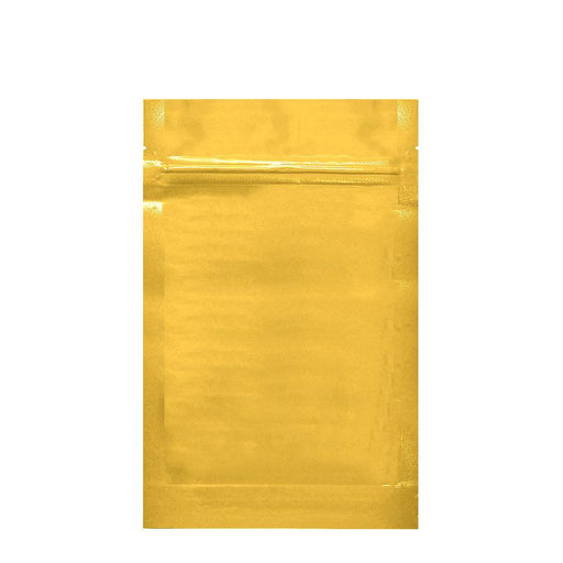 1/2 Ounce Vista Gold Mylar Bag (Pack of 50) - SmokeZone 420