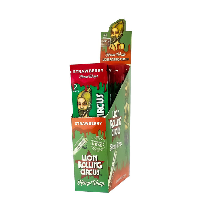 Lion Rolling Circus 100% Natural Hemp Wraps - SmokeZone 420