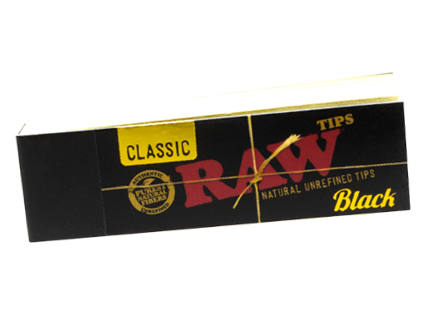 RAW Black Classic Tips - SmokeZone 420
