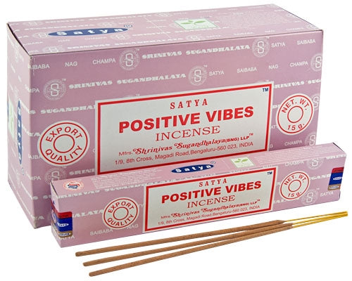 Satya Positive Vibes Incense - SmokeZone 420