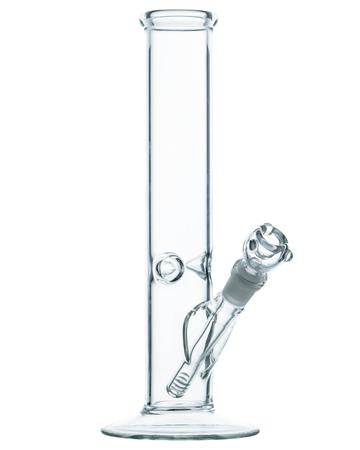 12" Clear Straight Tube Water Pipe - SmokeZone 420