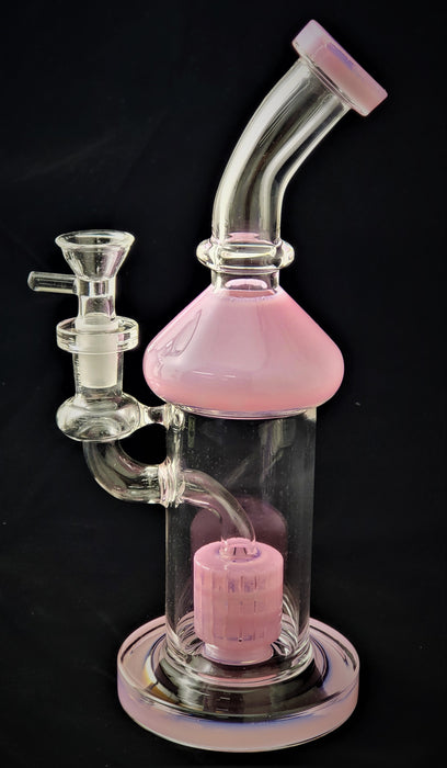 10" Slime Water pipe With Double Tire Perk - SmokeZone 420