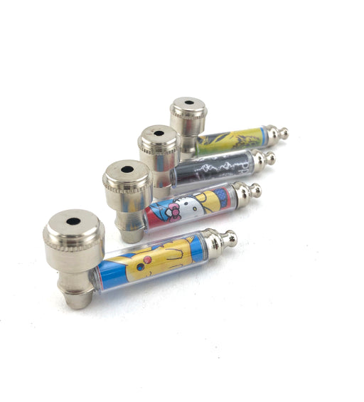 2.5" Assorted Character Metal Pipes - SmokeZone 420