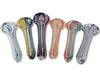 3" Striped Glass Peanut Hand Pipe (20 Pack) - SmokeZone 420