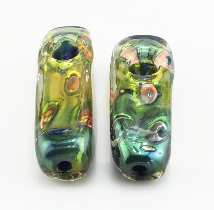 4" Electric Fumed Square Body Hand Pipe - SmokeZone 420