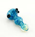 4.5" Ball Body Assorted Frit Color Hand Pipe - SmokeZone 420