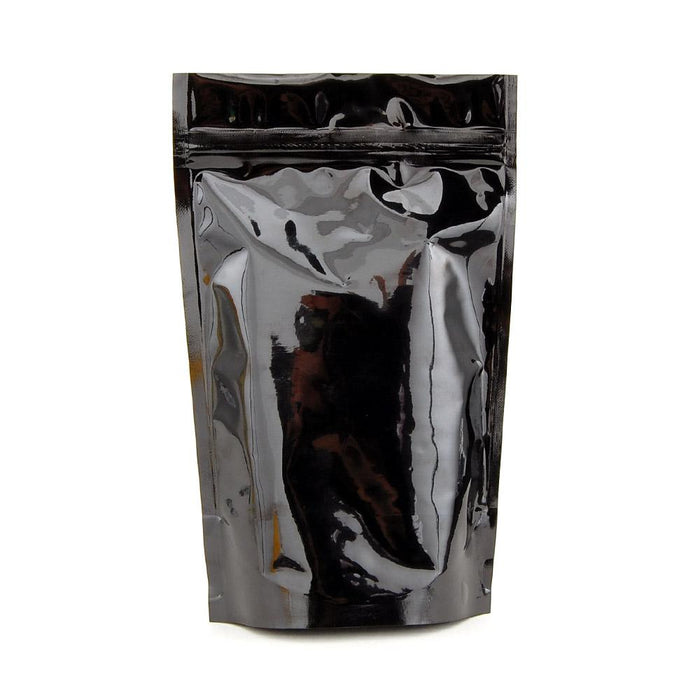 1/2 Ounce Black Mylar Bag (Pack of 50) - SmokeZone 420