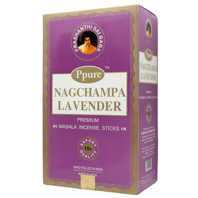 Ppure Nag Champa Lavender Incense - SmokeZone 420