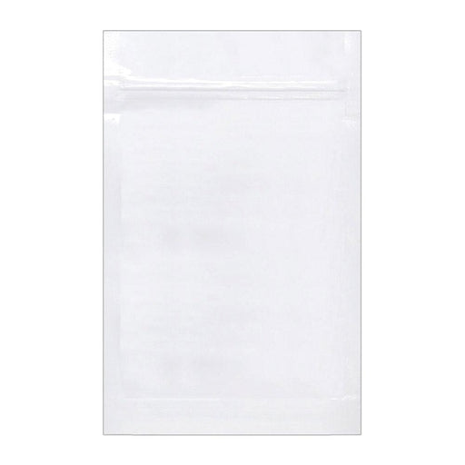 1 Ounce Vista White Mylar Bag (Pack of 50) - SmokeZone 420
