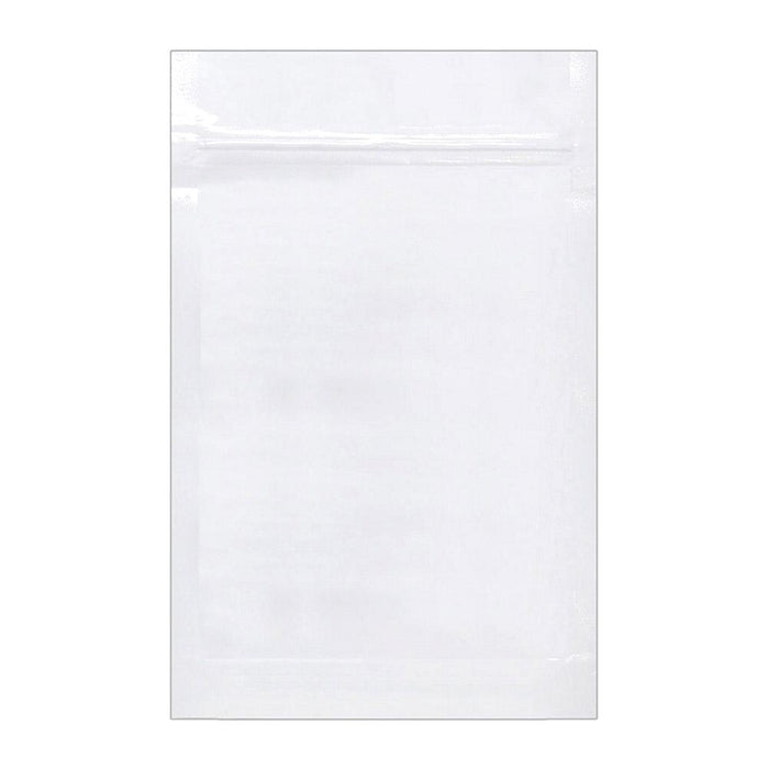 1 Ounce Vista White Mylar Bag (Pack of 50) - SmokeZone 420