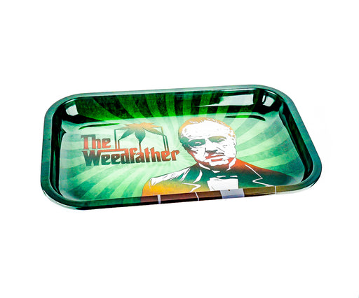 The Weedfather Rolling Tray 11"x7" - SmokeZone 420