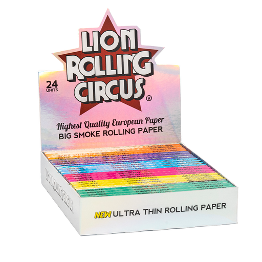Lion Rolling Circus Ultra-Thin King Size Rolling Paper - SmokeZone 420