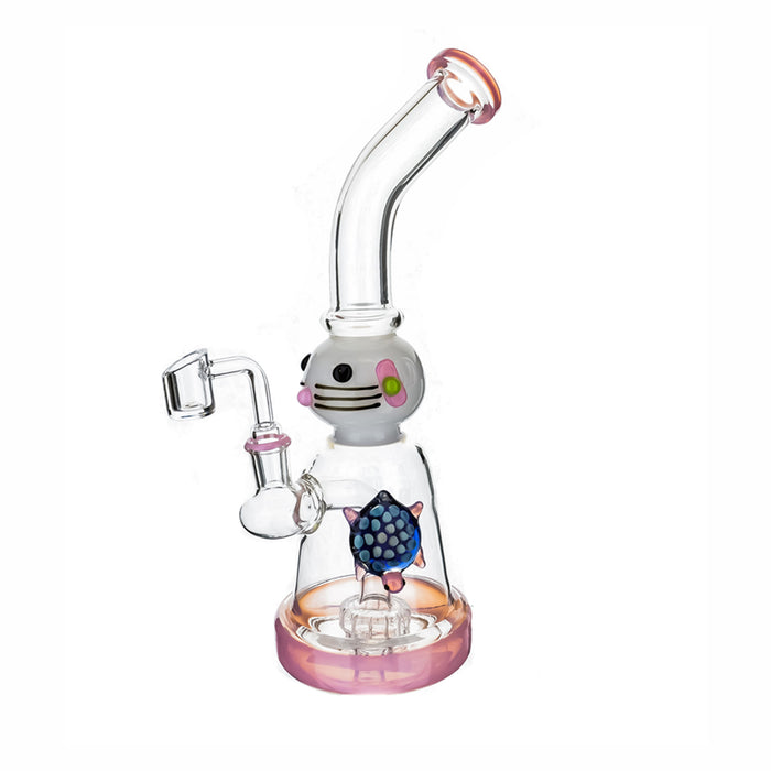 11" Animal Face Bent Mouth Dab Rig - SmokeZone 420