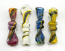 Flat mouth with 2 rings Dychro chillum - SmokeZone 420