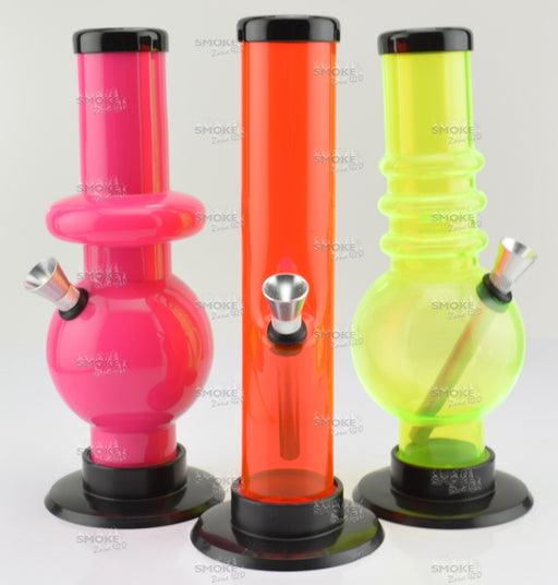 Acrylic Water Pipe - 2"x8" - SmokeZone 420