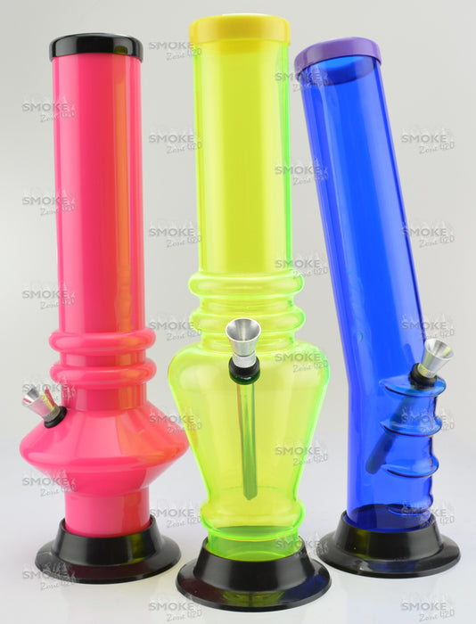 Acrylic Water Pipe - 2"x12" - SmokeZone 420