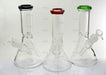 8" Color Mouth Beaker Base Water Pipe - SmokeZone 420