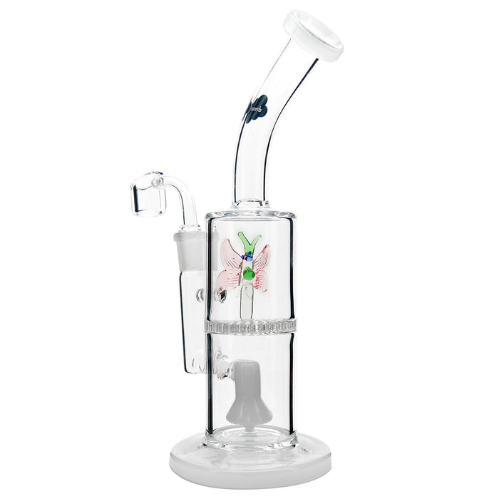 10" Dream Butterfly Double Perc Dab Rig - SmokeZone 420