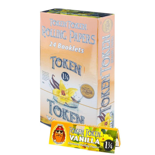 Toke Token 1 1/4 Flavor Paper (Vanilla) - SmokeZone 420