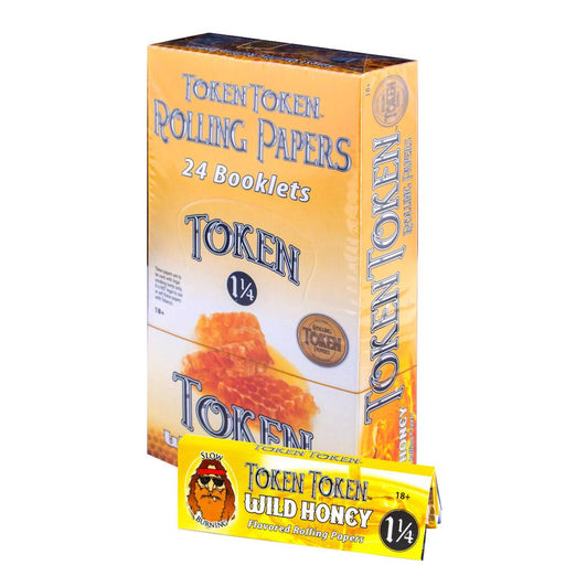 Toke Token 1 1/4 Flavor Paper (Wild Honey) - SmokeZone 420