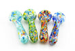 3.5" Multi Frit Color Hand Pipe - SmokeZone 420