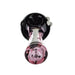 5" Black Head Pink Dichro Body Spoon Pipe - SmokeZone 420