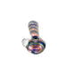 5" Electric Swirl Rose Gold Fumed Hand Pipe - SmokeZone 420