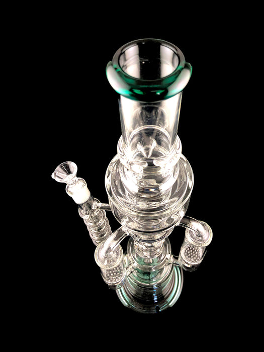 20" Triple Honeycomb Arm Drill Perc Water Pipe - SmokeZone 420