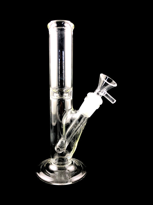 9" Clear Center Ring Los Angeles Made Water Pipes - SmokeZone 420