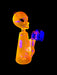 7" Alien Head UV Reactive Dab Rig - SmokeZone 420