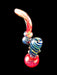 8" Beaded Frit Sherlock Bubbler - SmokeZone 420