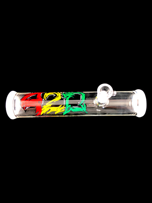10" 420 Glass On Glass Steam Roller - SmokeZone 420