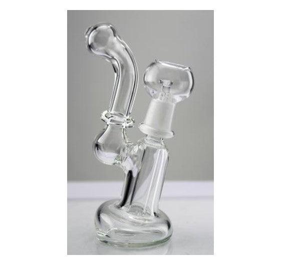 6" Clear Dome & Nail Dab Rig - SmokeZone 420
