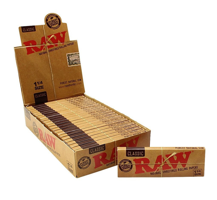 RAW Classic 1¼ Rolling Paper - SmokeZone 420