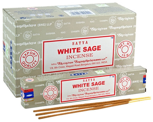 Satya White Sage Incense - SmokeZone 420