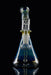 7" Full Blue Wrap & Rake Beaker Dab Rig - SmokeZone 420