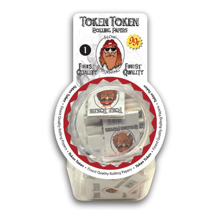 Toke Token 1.0 Rolling Paper Jar 72ct - SmokeZone 420