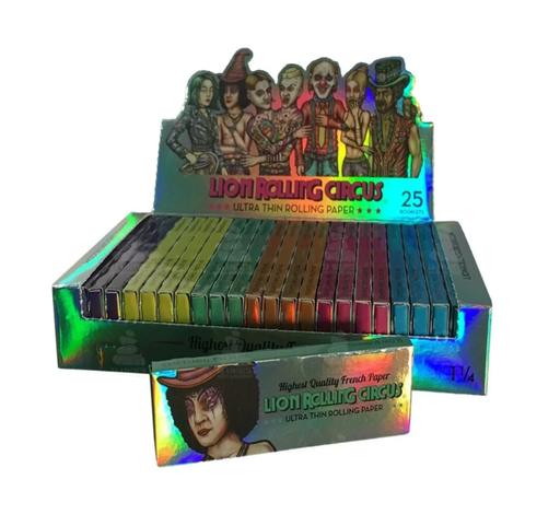 Lion Rolling Circus Ultra Thin 1¼ Rolling Paper - SmokeZone 420