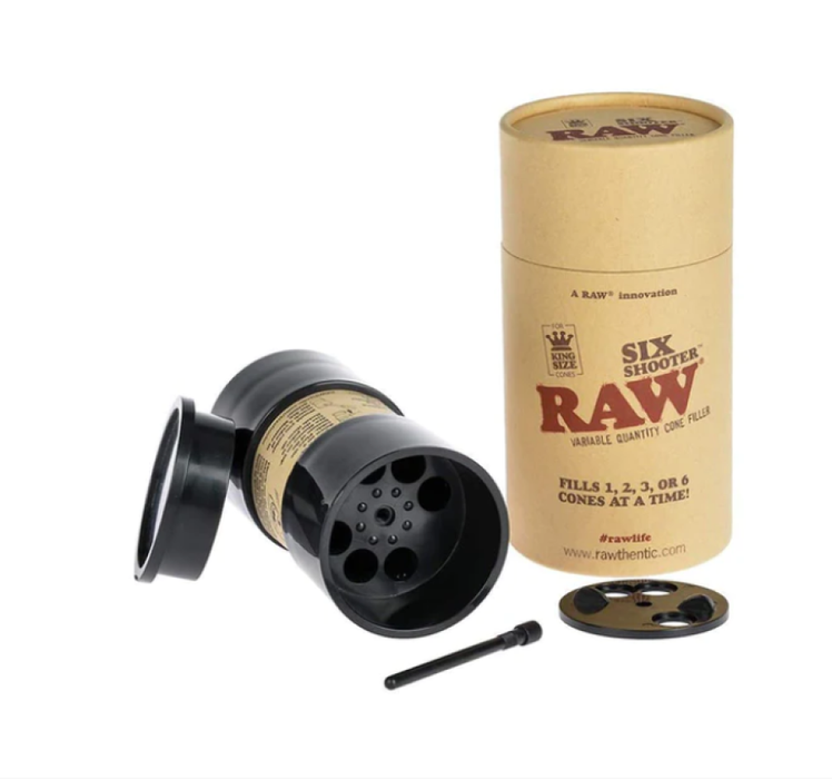 RAW Six Shooter Cone Filler - SmokeZone 420
