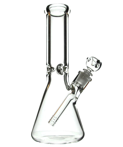 12" 9mm Thick Clear Beaker Base Water Pipe - SmokeZone 420