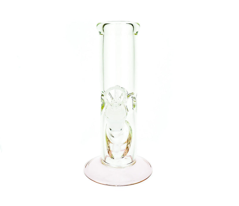 8" Color Wine Base Straight Tube Water Pipe - SmokeZone 420