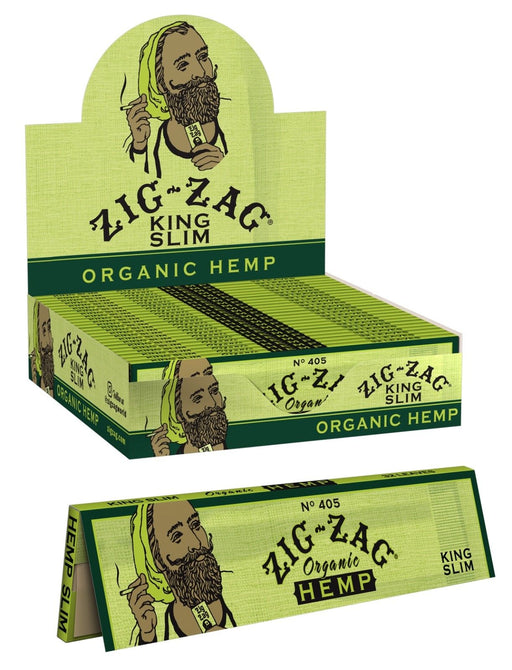 Zig-Zag Organic King Slim Rolling Paper - SmokeZone 420