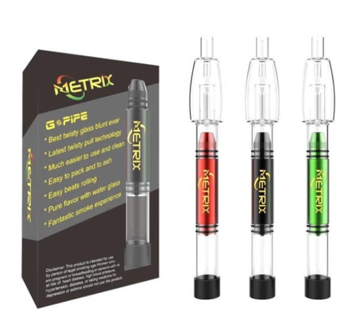 Metrix® G-Pipe Glass Blunt - SmokeZone 420