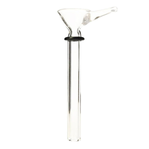 3" Clear Male Stem Bowl With Rubber O Ring - SmokeZone 420