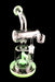 10" Inline Cylinder & Shower Perc Dab Rig - SmokeZone 420
