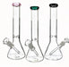 14" 5mm Color Mouth Clear Beaker Water Pipe - SmokeZone 420