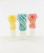 18mm Twisted Color Funnel Bowls - SmokeZone 420