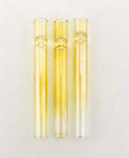 Gold Fumed Chillums (10 Pack) - SmokeZone 420