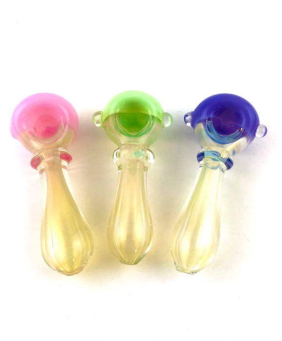 5" Slime Head Single Ring Fumed Hand Pipe - SmokeZone 420