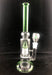 12" Color Tube Double Shower Cone Perc Water Pipe - SmokeZone 420